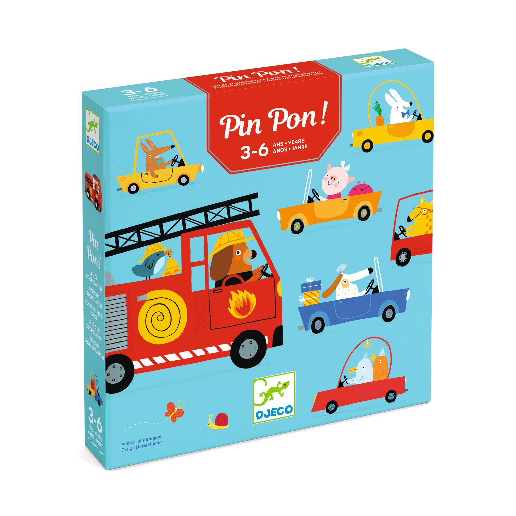 djeco Társasjáték - Tűzoltás - PinPon!